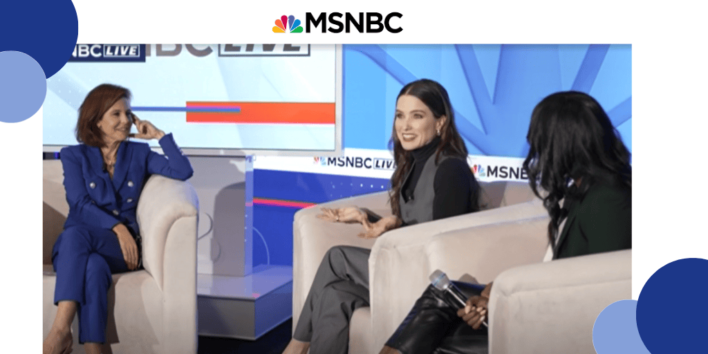 Sophia Bush & Nia Batts MSNBC Interview